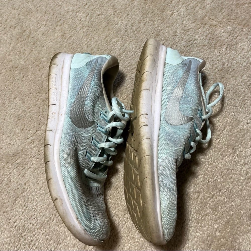 Blue Nike Sneakers - Picture 2 of 5